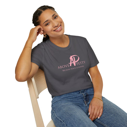 AP Signature Script Because Peace is Power T-Shirt