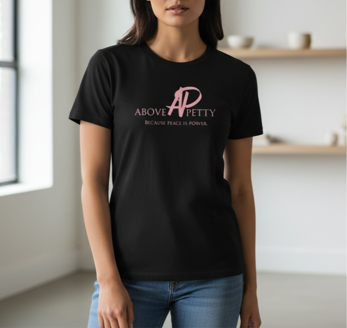 AP Signature Script Because Peace is Power T-Shirt