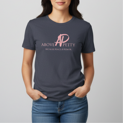 AP Signature Script Because Peace is Power T-Shirt