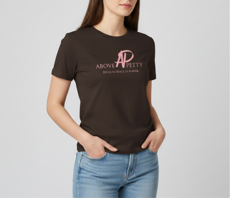 AP Signature Script Because Peace is Power T-Shirt