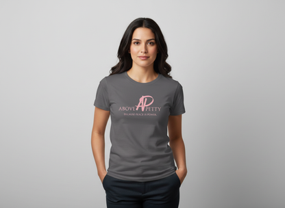 AP Signature Script Because Peace is Power T-Shirt