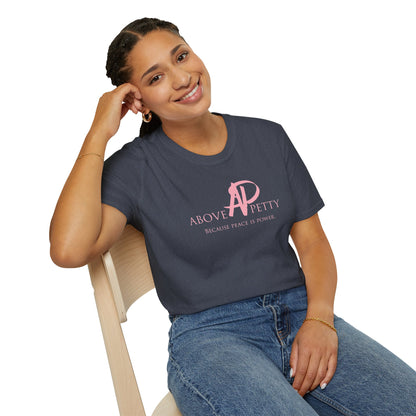 AP Signature Script Because Peace is Power T-Shirt