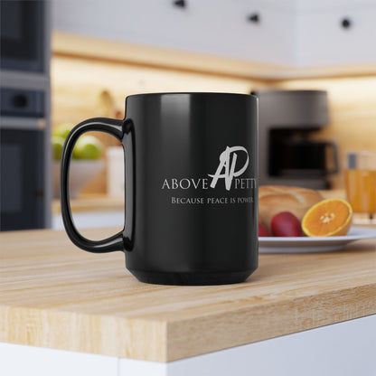 AP "Because Peace Is Power" Coffee Mug - Black 15oz
