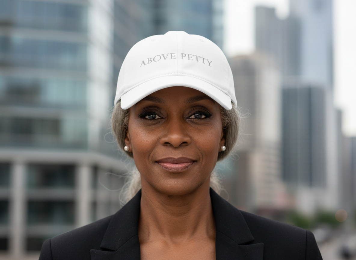 Above Petty Minimal Script Baseball Cap